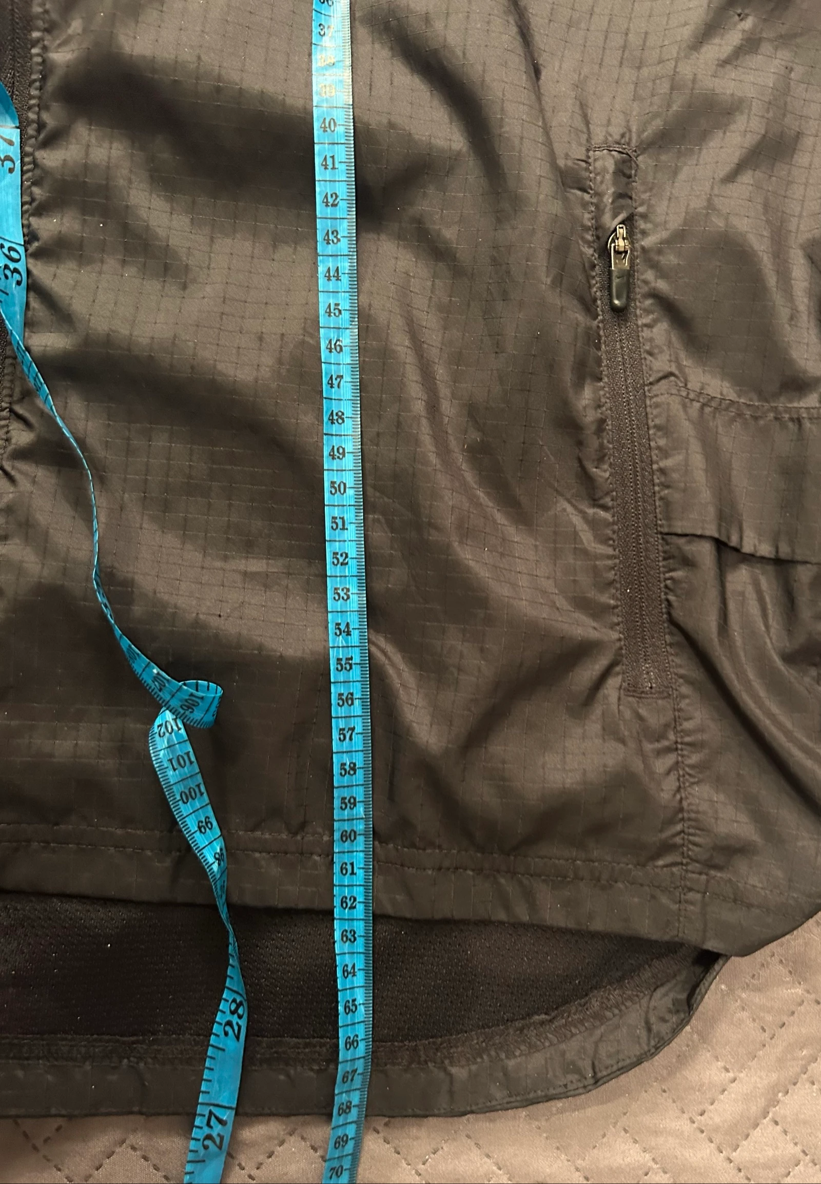 nike black windbreaker jacket size M – photo 5